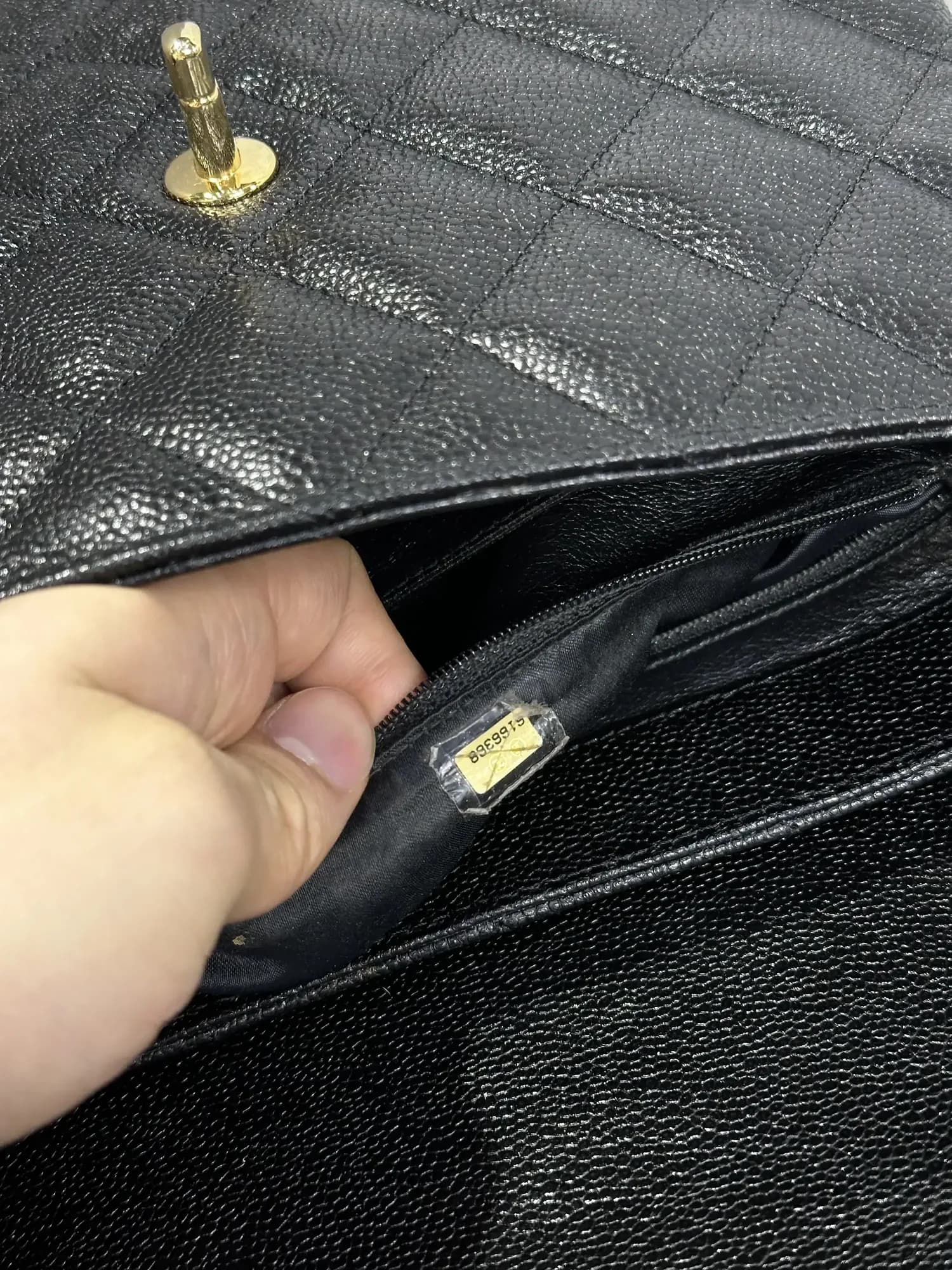 가방 -샤넬 -리폼 -빈티지 페이턴트 가죽 퀼팅 숄더백 수선 후 사진 4